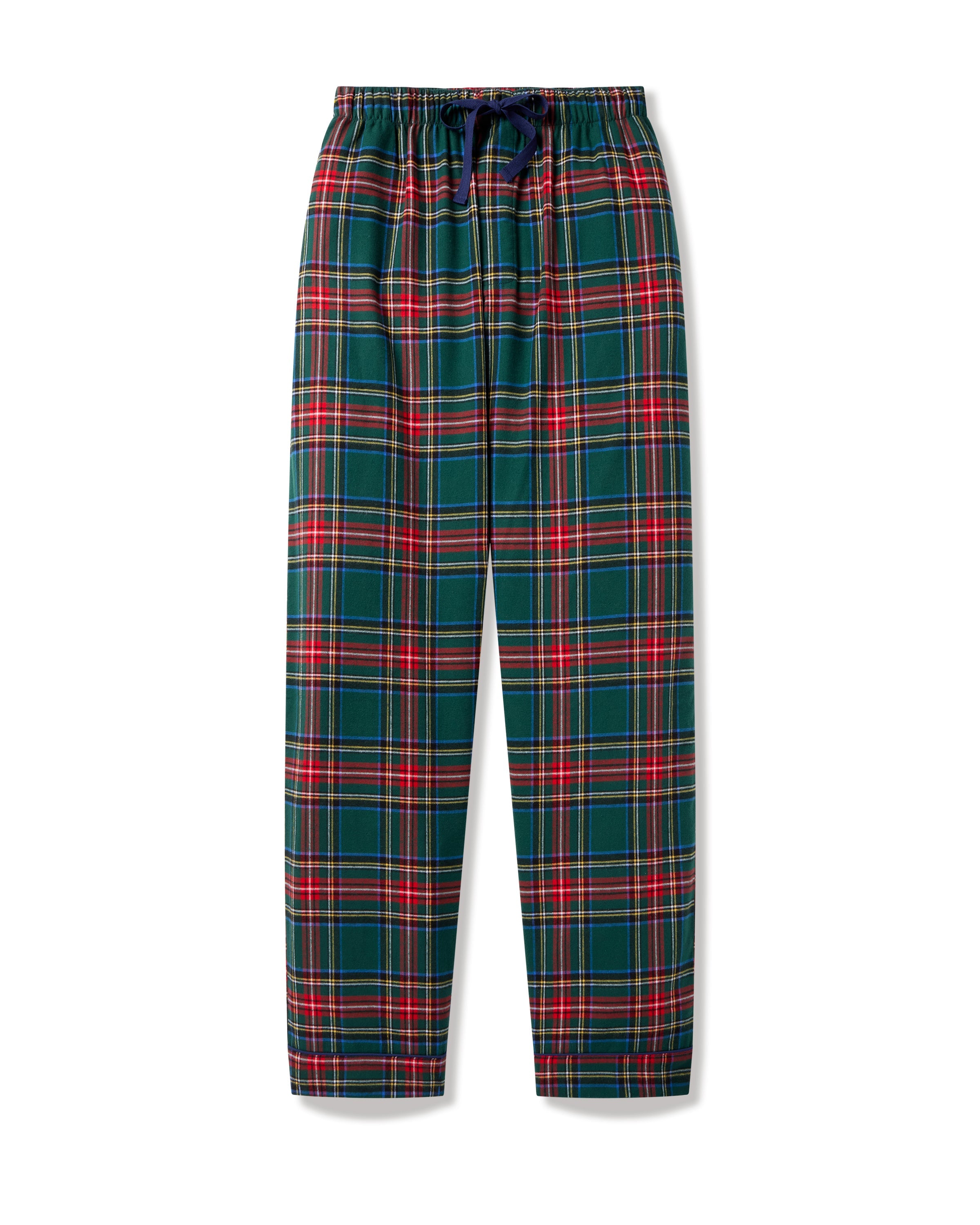 Men's Brushed Twill Pajama Pants in Kensington Tartan