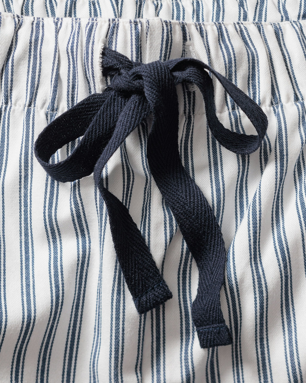 Men's Twill Pajama Pant in Navy French Ticking