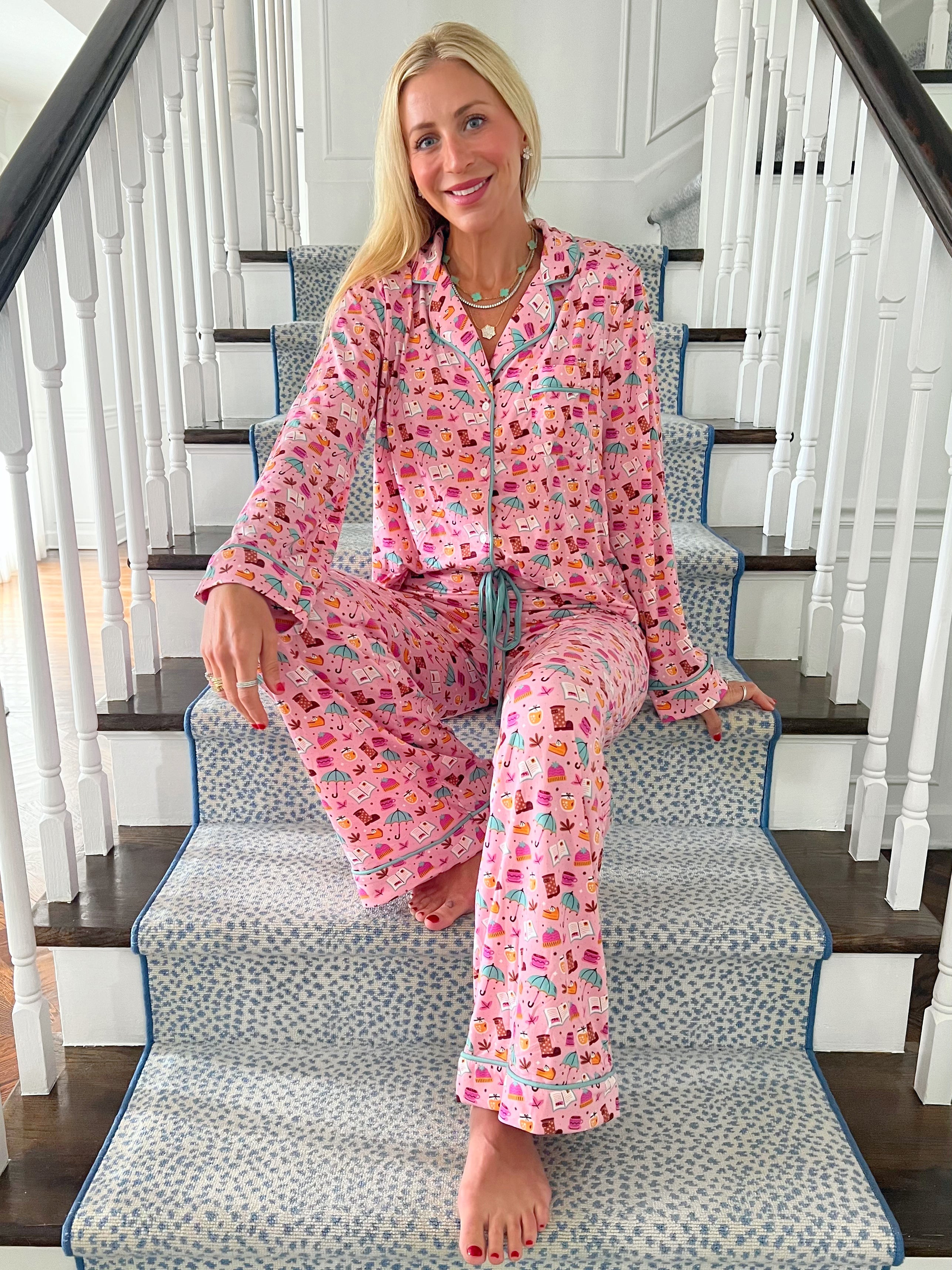 Fall Cozy Queen Wide Leg Pajama Set