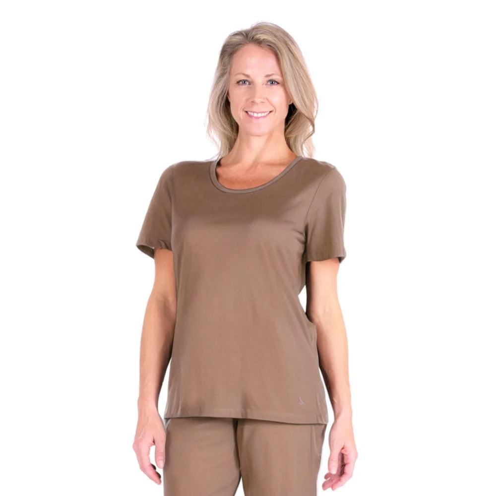 Women's Moisture Wicking Mix and Match Scoop T-Shirt