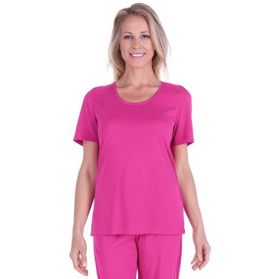 Women's Moisture Wicking Mix and Match Scoop T-Shirt