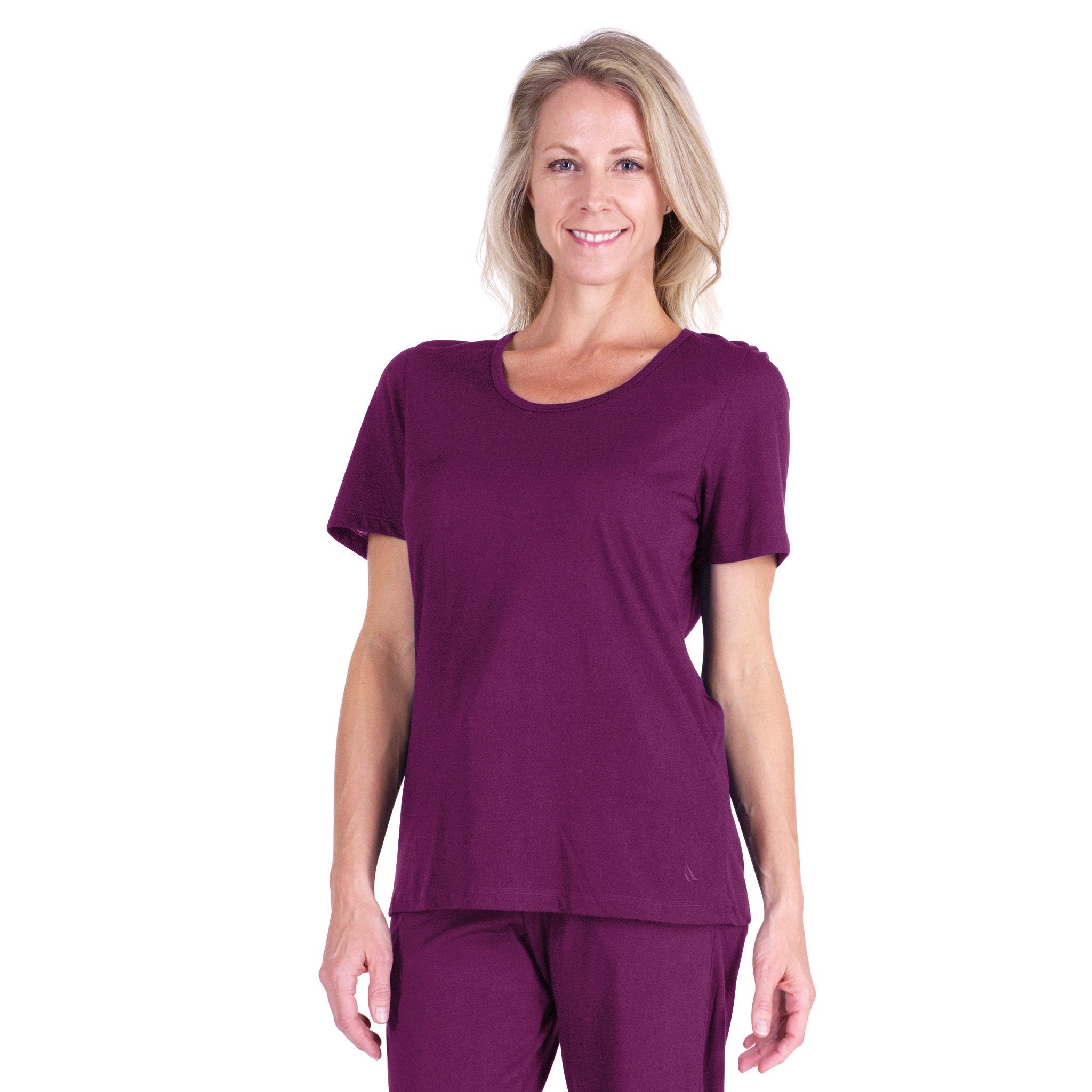 Women's Moisture Wicking Mix and Match Scoop T-Shirt