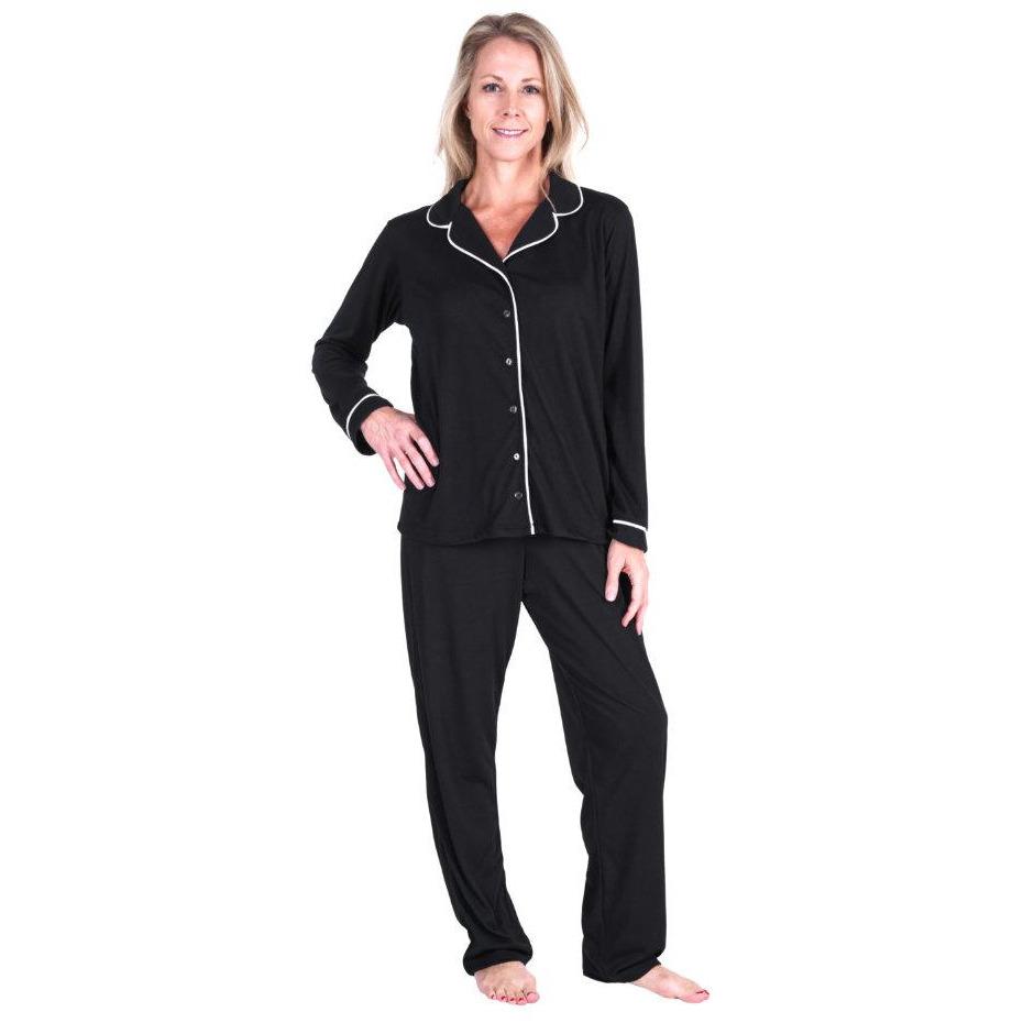 Women's Moisture Wicking Mix and Match Button Front Long Sleeve Top