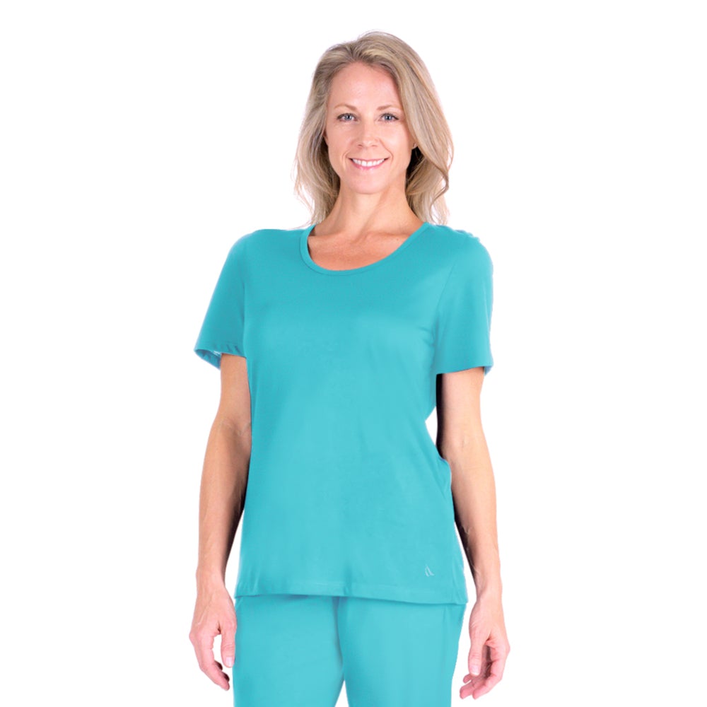 Women's Moisture Wicking Mix and Match Scoop T-Shirt